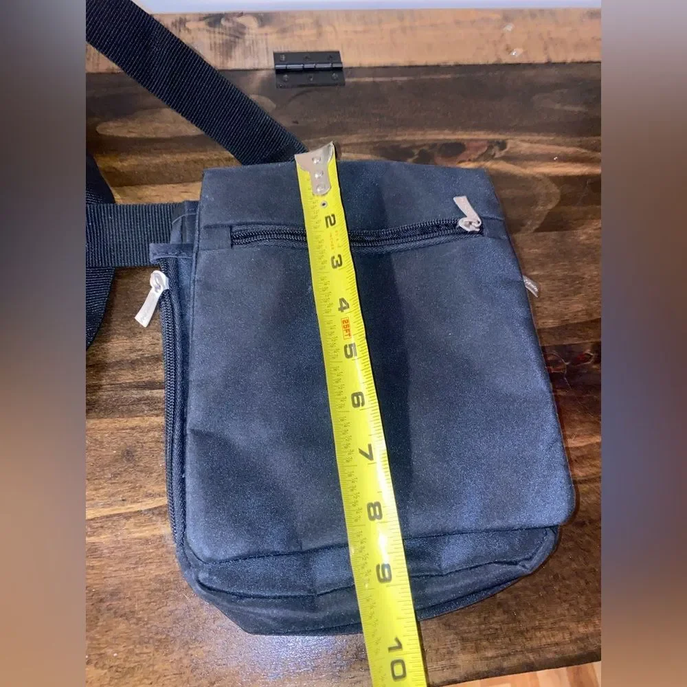 Travelon Anti-Theft Black Crossbody Shoulder Bag